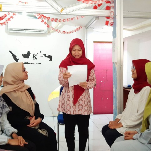 Pembacaan visi misi dan nilai perusahaan